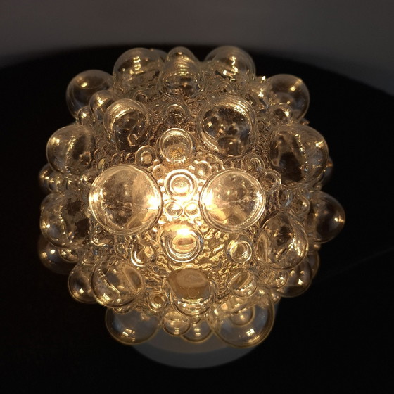 Plafonnier bulle vintage Helena Tynell Glashutte – Plastique, Verre (photo 6 of 7)