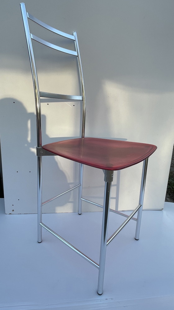 Image 1 of 3 Bagutta Ycami Edizioni Aluminium met Kunststof stoelen 