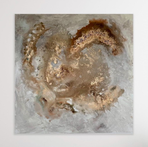 - Cuadro sobre lienzo de 90 cm x 90 cm