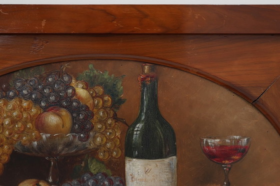 Image 1 of Natura morta dipinta a olio su tavola dall'artista belga A. Heynderickx, 1922