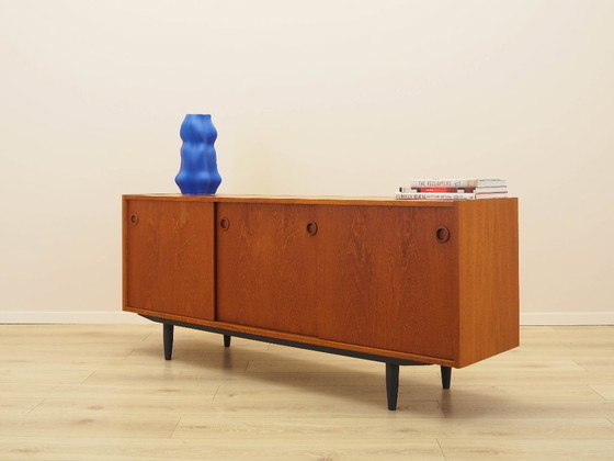 Image 1 of Buffet en teck, design danois, années 1970, fabriqué au Danemark