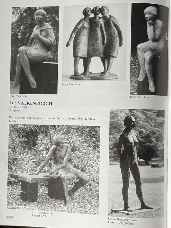 Jozef (Jos) Van Acker, Ode à la Femme, Sculptures Murales en Résine, 1960 – Design (photo 19 of 20)