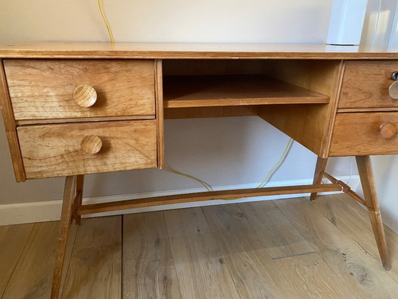Image 1 of Vintage birch desk