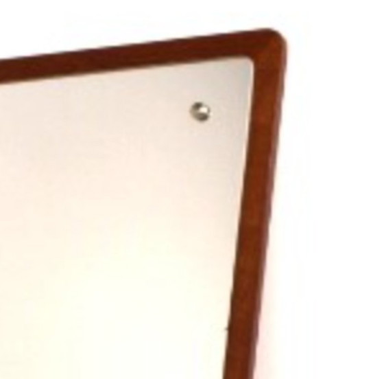 Image 1 of Espejo escandinavo de teca, Suecia, 1960, 72 x 38 cm