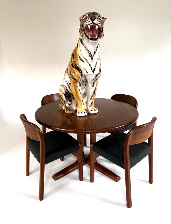 Image 1 of Vintage XXL ceramic tiger, Italy '60