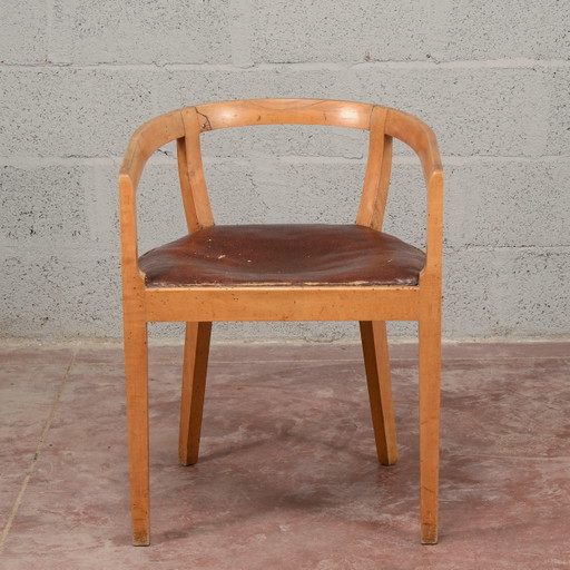 Art Deco Eimer Sessel