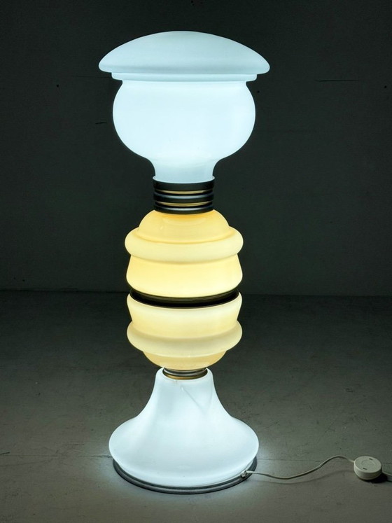 Image 1 of Lampada da terra Space Age di Carlo Nason per Mazzega, Italia, anni '70
