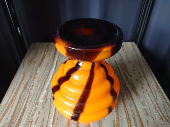 Image 1 of Dispensador de flores de cristal Art Decó Tango años 20/30