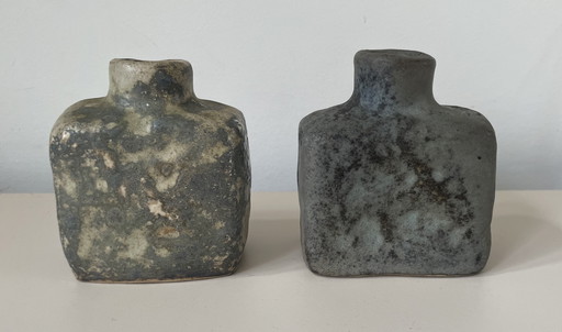 Mobach Ceramics - Two Vintage Block Vases