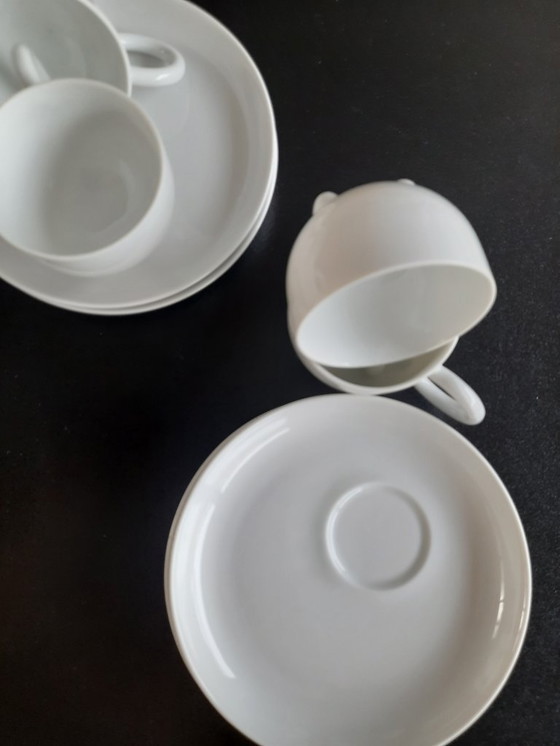 Image 1 of Arzberg coffee set "Le Petit Cafe" 4 pers.