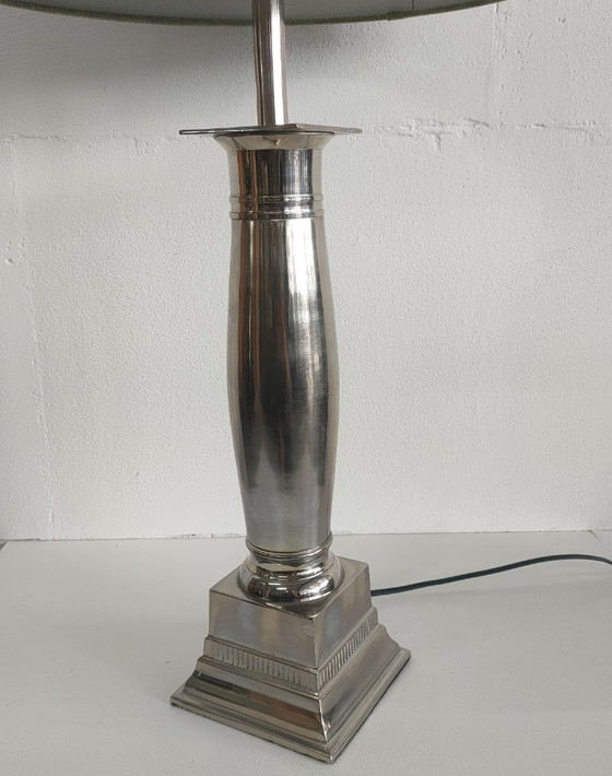 Image 1 of Hohe Retro-Tischlampe im Imperator-Stil.