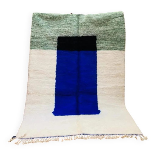 Handwoven Moroccan rug 3x2 m