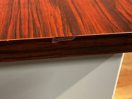 Industrial mid-century vintage desk – Metal, Wood (photo 19 of 19)