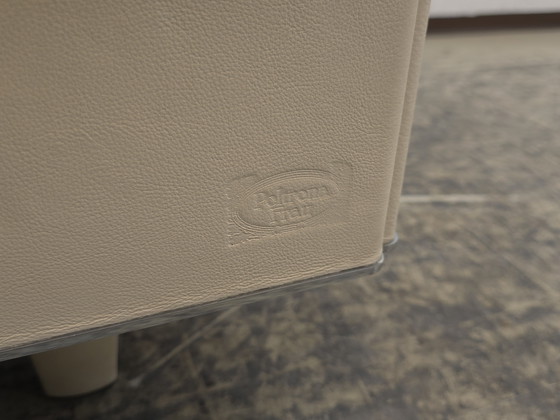 Image 1 of Poltrona Frau Twice driezits designbank, leren bank, sofa