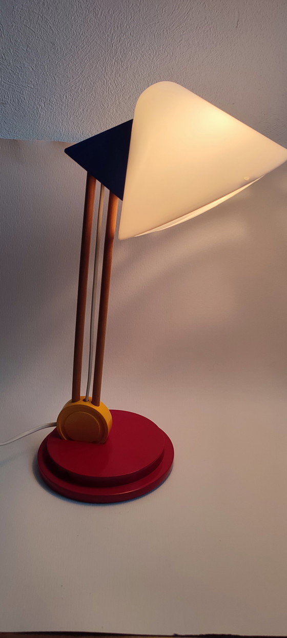 Image 1 of 2x Lampe vintage Ikea style memphis