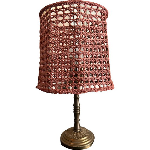 Vintage messing lamp, 1970