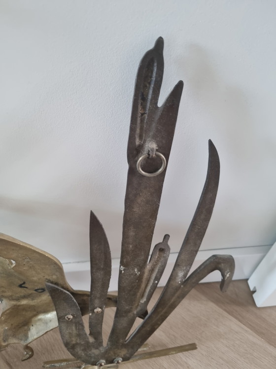 Decorazione da parete vintage in ottone raffigurante 3 anatre – Decorazioni murali, Brass (photo 7 of 7)