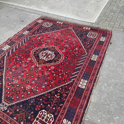 Antique Rug Kilim Press Carpet 240 x 180