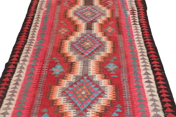 Kelim Modern Caucus Kilim - Art Arménien Vintage – Tapis, Wool (photo 4 of 5)