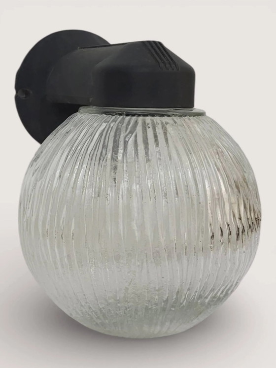 Applique da esterno, anni '70 – Crystal, Glass (photo 8 of 11)