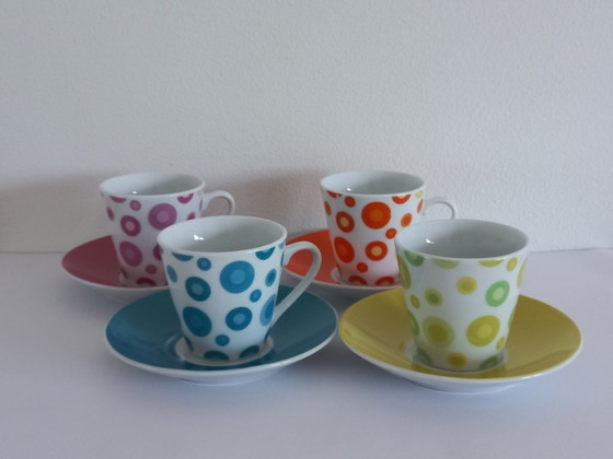 Image 1 of Tasses à expresso vintage, LBVYR, Yves Rocher