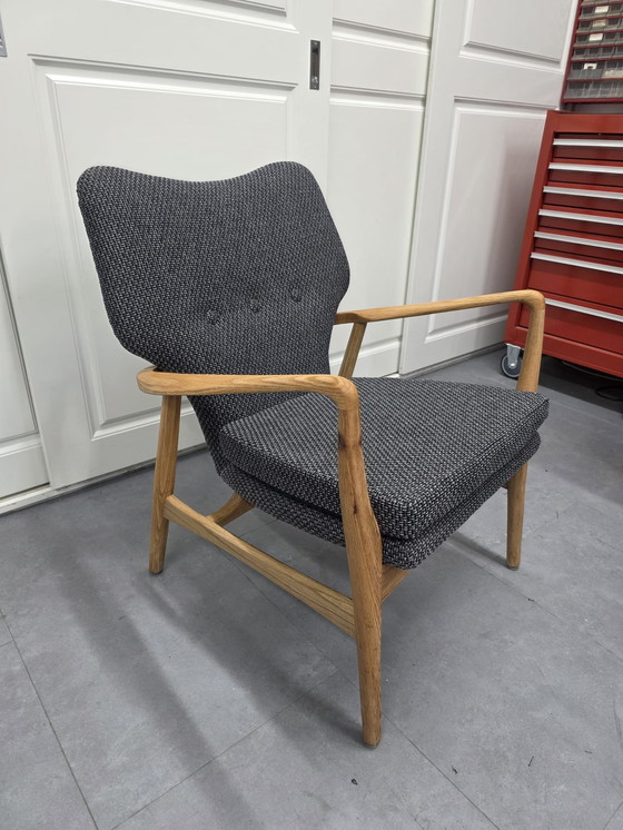 Image 1 of Vintage Armchair reupholstered