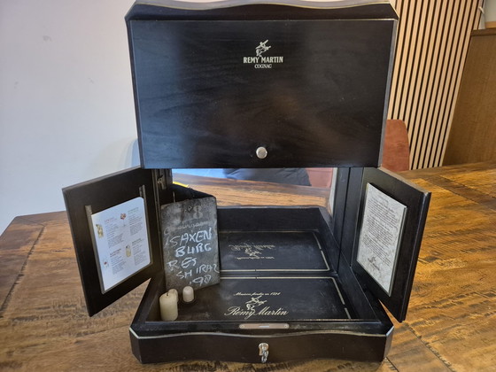 Image 1 of Vetrinetta Remy Martin Vintage Bar Specchio Scatola anni '70 Vintage