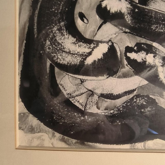 Anne De Vriese-Jernander, Paar und Kind, 1974, Mischtechnik auf Papier, Gerahmt – Gemälde & Zeichnungen (photo 9 of 11)