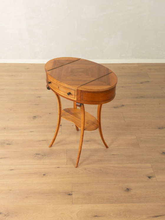 Eleganter Nähtisch, Biedermeier, um 1850 – Beistelltische, Holz (photo 6 of 14)