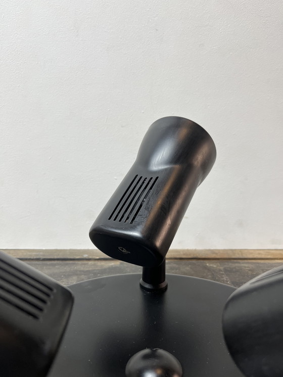 Image 1 of Plafoniera a tre faretti / lampada da soffitto vintage post-moderna Phase Madrid