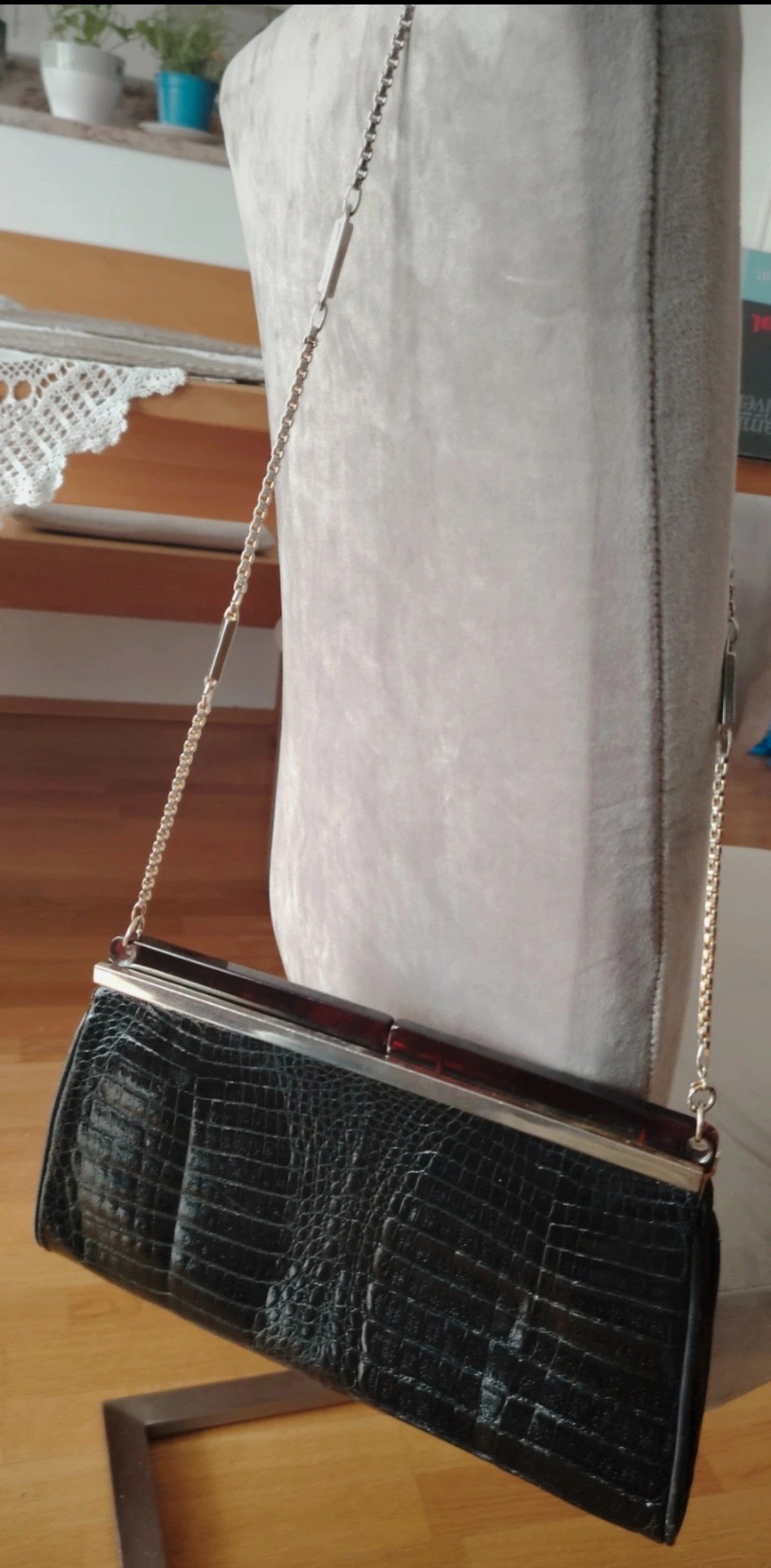 VERO COCCODRILLOのショルダーバッグ Vero Coccodrillo Genuine Crocodile Leather Bag Vintage | €79 | Whoppah