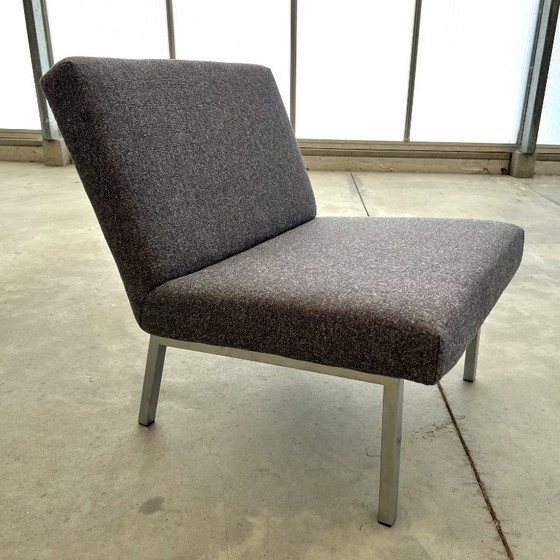 Martin Visser SZ62 lounge chair - restored and reupholstered, Armchairs, Wool, White (photo 7 of 7)