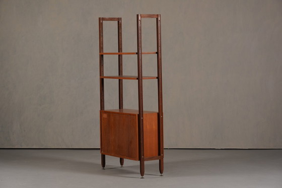 Image 1 of Vintage Italian Teak Wall Unit, Italy 1960’s