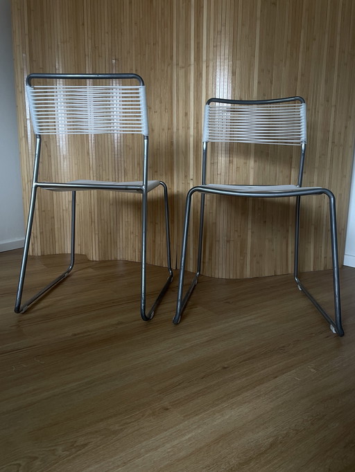Ensemble de 2 chaises IKEA Melker "Spaghetti" - Lisa Norinder Design