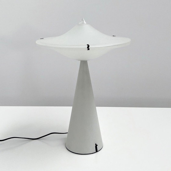Image 1 of Große Alien-Tischleuchte von Cesaro L. für Tre Ci Luce, 1980er Jahre
