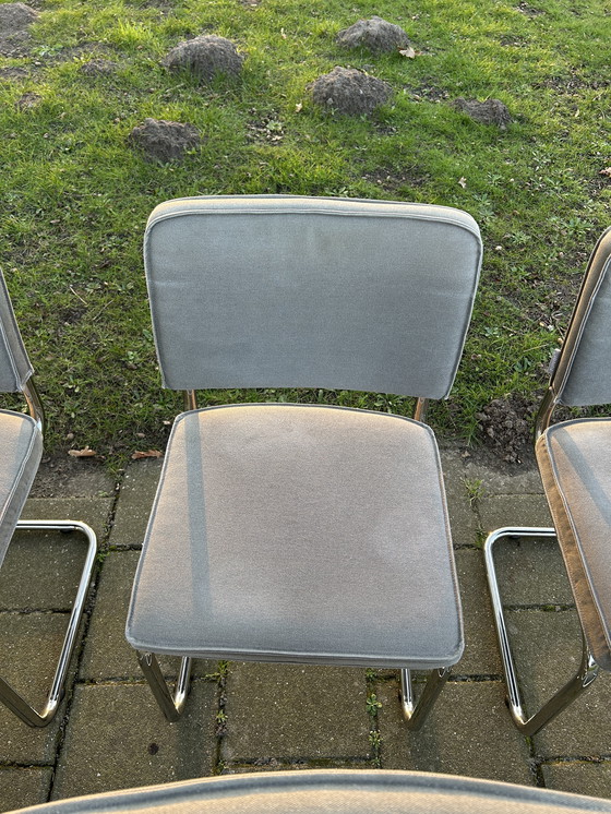 Image 1 of 6 Zuiver Ridge Tubular Frame Chairs