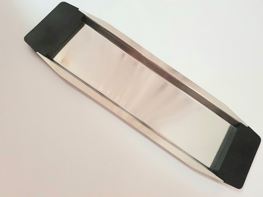 Ciotola/vassoio in Cromargan/plastica WMF, anni '60