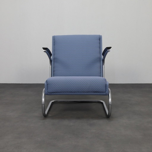 Tube Frame Armchair S411 - W.H. Gispen for Mücke Melder, 1960s