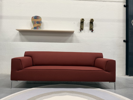 Image 1 of Design on Stock Bloq 3 Zits Bank Ploegwool rood