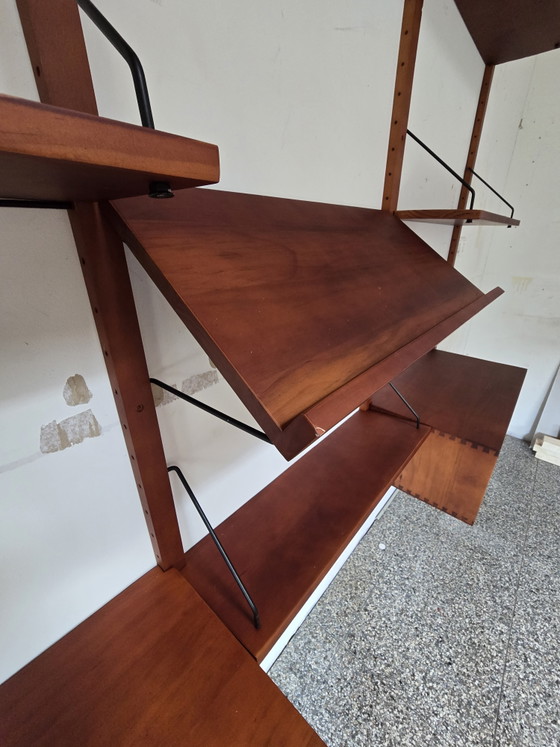 Vintage Wall System - As Good As New – Geen, Wall cabinet, Metal, Wood (photo 4 of 10)