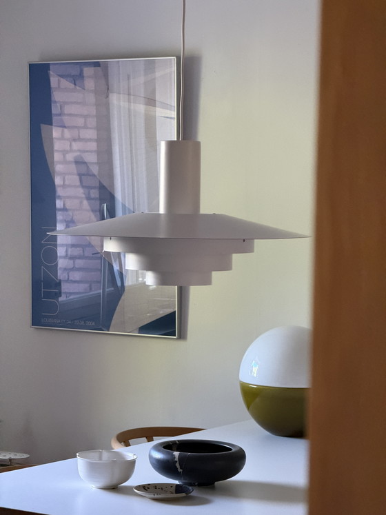 Image 1 of Lampe à suspension design danois Fog & Mørup modèle Karlebo pour Poulsen
