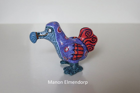 Image 1 of Figurine dodo/oiseau unique, 100% faite à la main, neuve