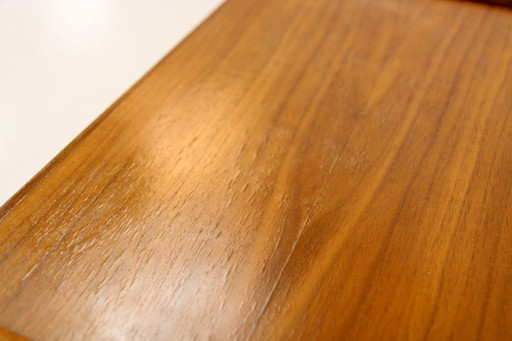 Tables de Chevet en Noyer, Suède, 1960s, Set de 2