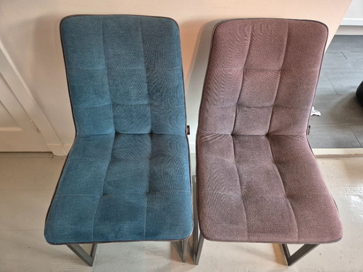 6 mooie Hennes & Hazel eettafel stoelen 