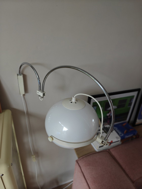 Image 1 of Vintage wandlamp dubbele boog