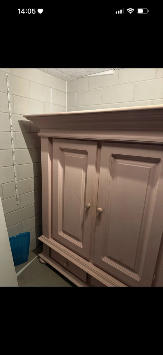 Image 1 of Massief eiken vintage kast 