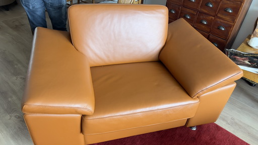 Skalma leather fauteuil
