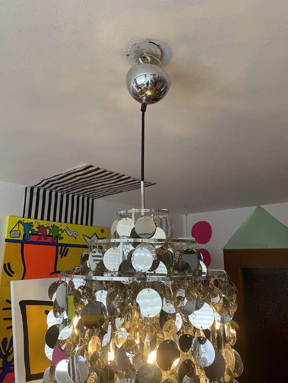 Image 1 of Deckenlampe FUN 1DA Verner Panton 1. Productie Frandsen Verpan