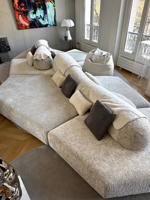 Luxury EDRA “On the Rocks” sofa – Impeccable condition – €15,000 – Paris 1st arrondissement
