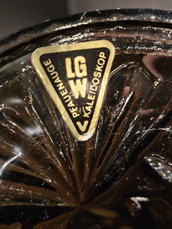 Beautiful Vintage LGW Lead Crystal "Curved Star" Vase – Glass (photo 5 of 12)